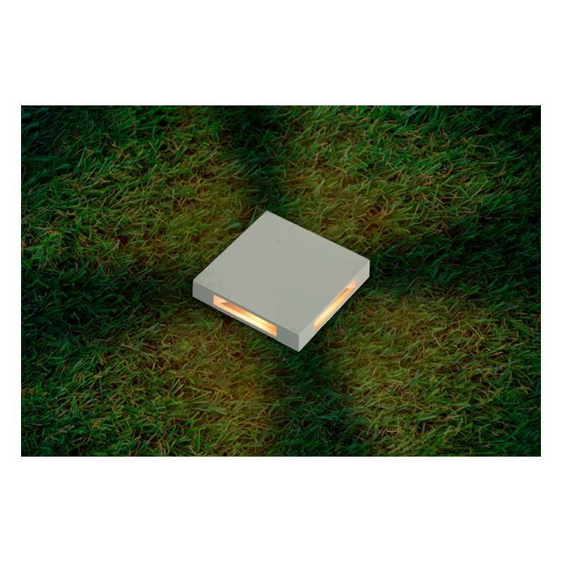 Embutido de Solo Nordecor Eran 2 watts IP67 3000K Branco Bivolt 55x55x90mm 6411