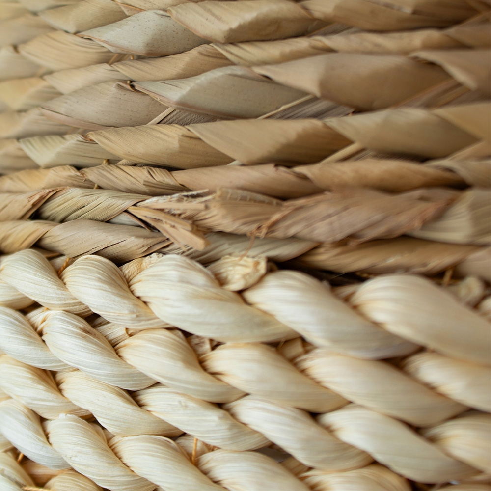 Pendente Blumenau Nusa Fibra Natural 1L E27 Ø330x270mm 86561093