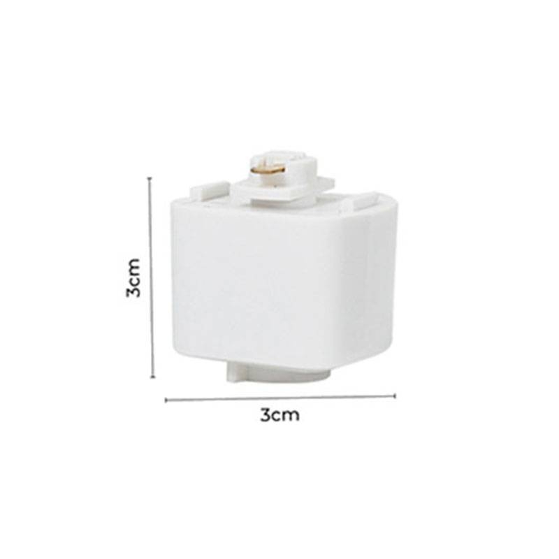 Adaptador para Trilho Eletrificado 2P Nordecor Branco 30x30x30mm 6064