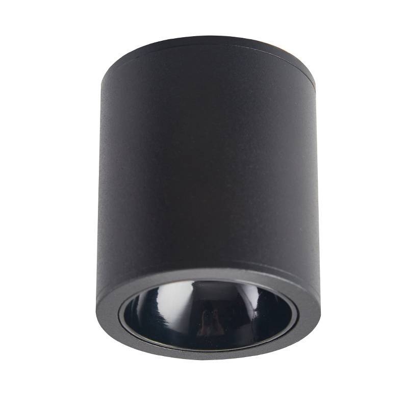 Mini Spot Sobrepor Nordecor Klor GR Redondo 5 watts 3000K 24° Preto Ø45x47mm Bivolt 6592