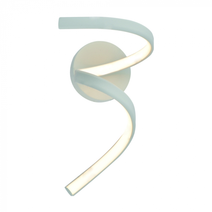 Arandela Sindora 15 watts 3000K Metal Branco Silicone 250x160mm DCB03240

