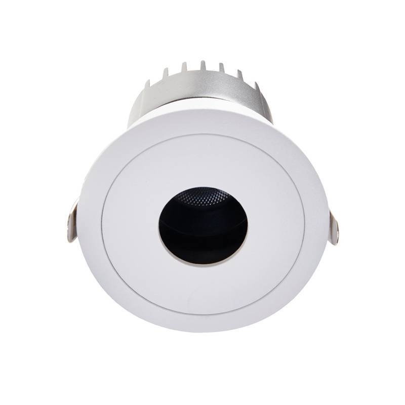 Embutido Nordecor Zaon 10 watts 2700K 24° Branco Ø85x85x75mm IRC97 Bivolt 6514