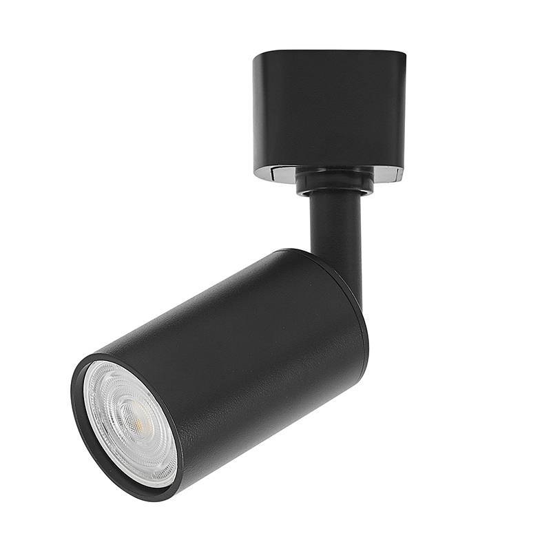 Spot para Trilho Nordecor Holzi Mini Dicroica MR11 GU10 Preto Ø37x76mm 6608
