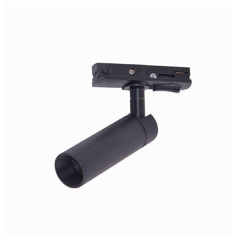 Spot para Trilho Nordecor Blet Preto 5 watts 3000K 24° Ø30x100mm 6396