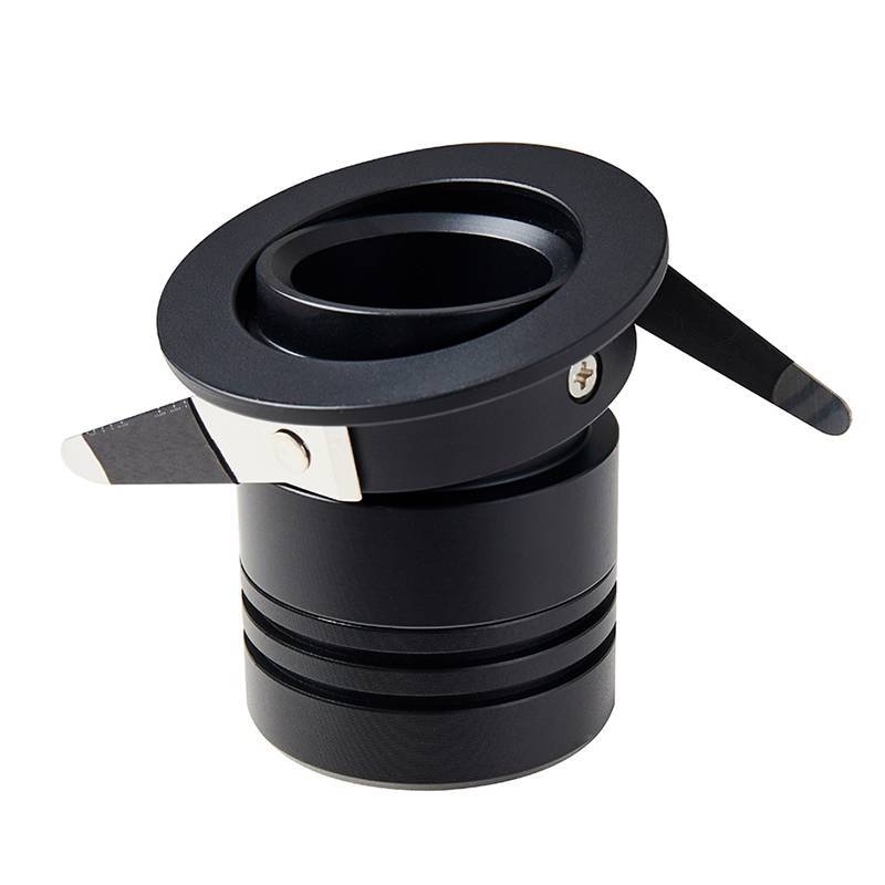 Embutido Nordecor Lun 10 watts 2700K 24° Preto Ø62x55x55mm IRC90 Bivolt 6507