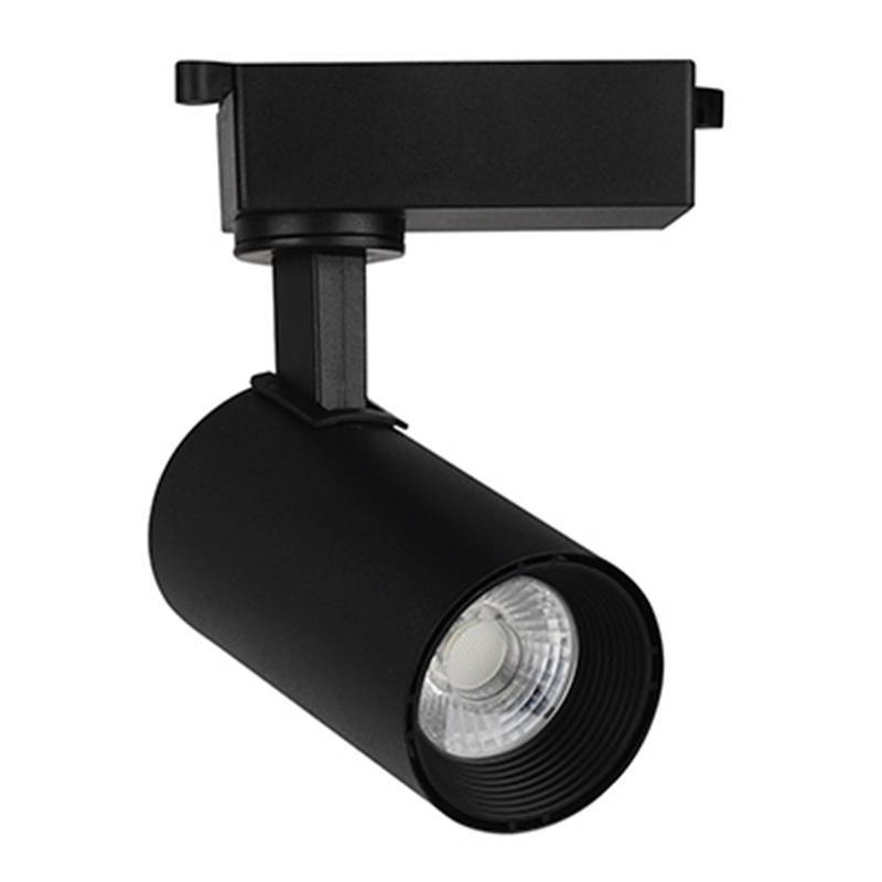 Spot para Trilho Nordecor Nize 7 watts 3000K 35° Preto Ø47x90x144mm Bivolt 6475