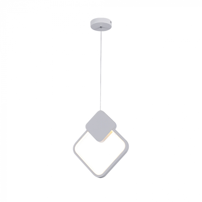 Pendente Sindora 14 watts 3000K Metal Branco e Silicone 290x253mm DCD03100

