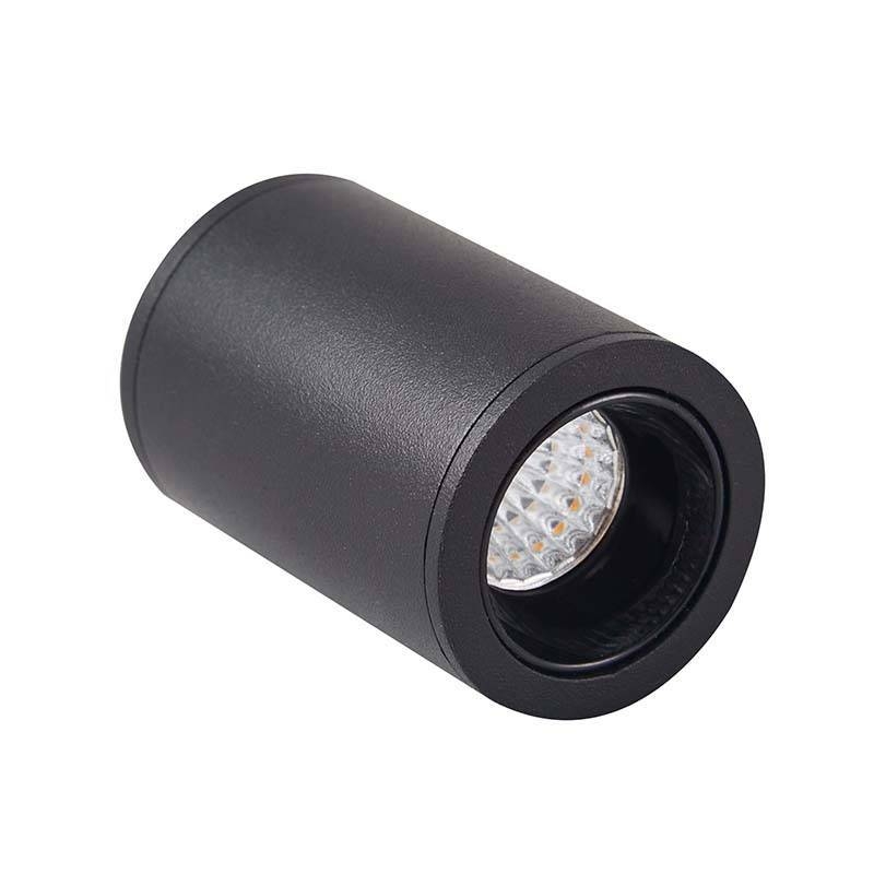 Mini Spot Sobrepor Nordecor Klor P Redondo 3 watts 3000K 24° Preto Ø30x43mm Bivolt 6588
