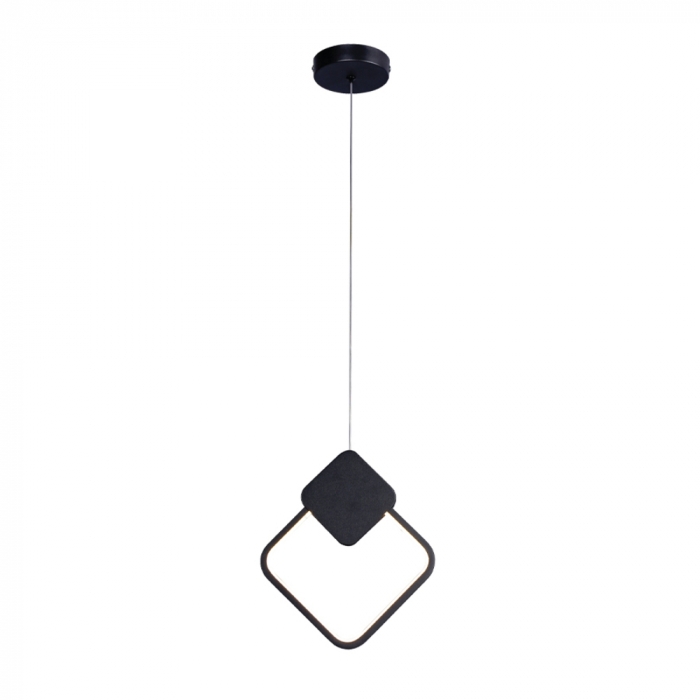 Pendente Sindora 14 watts 3000K Metal Preto e Silicone 290x253mm DCD03099

