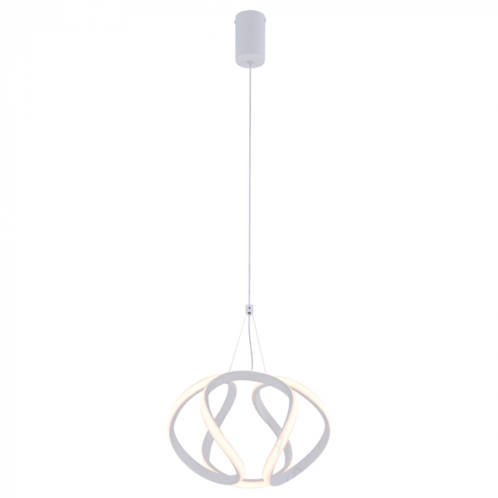 Pendente Sindora 39 watts 3000K Metal Branco e Silicone 200mm DCD03222
