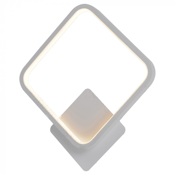Arandela Sindora 17 watts 3000K Metal Branco e Silicone 280x320mm DCB03053

