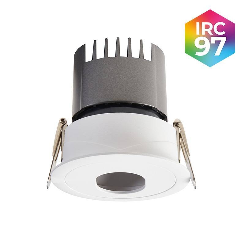 Embutido Nordecor Mayn 10 watts 2700K 24° Branco Ø85x85x75mm IRC97 Bivolt 6510