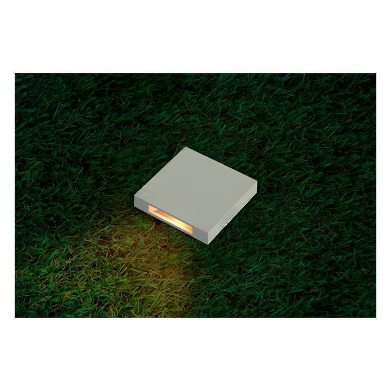Embutido de Solo Nordecor Eran 0,5 watts IP67 3000K Branco Bivolt 55x55x90mm 6407