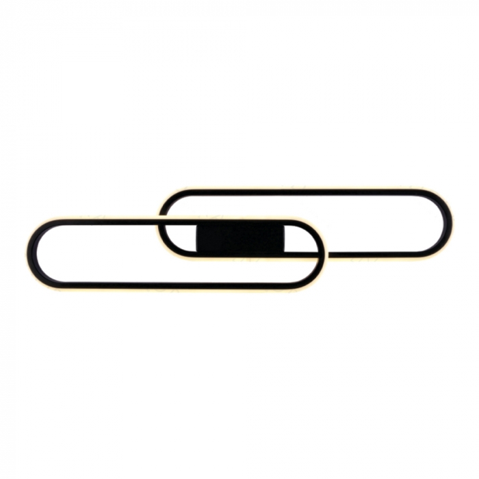 Arandela Sindora 38 watts 3000K Metal Preto 600x150mm DCB03072


