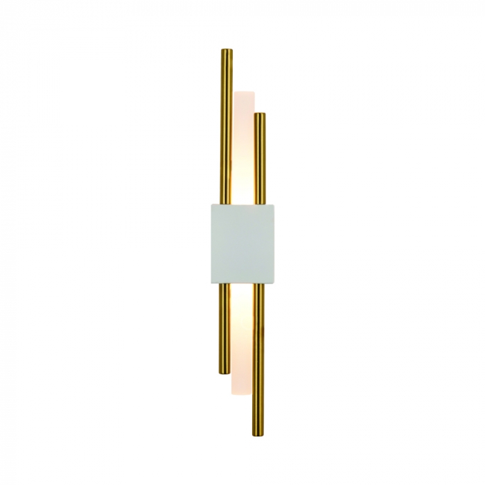 Arandela Sindora 6 watts 3000K Metal Dourado e Acrílico 80x490mm DCB02886

