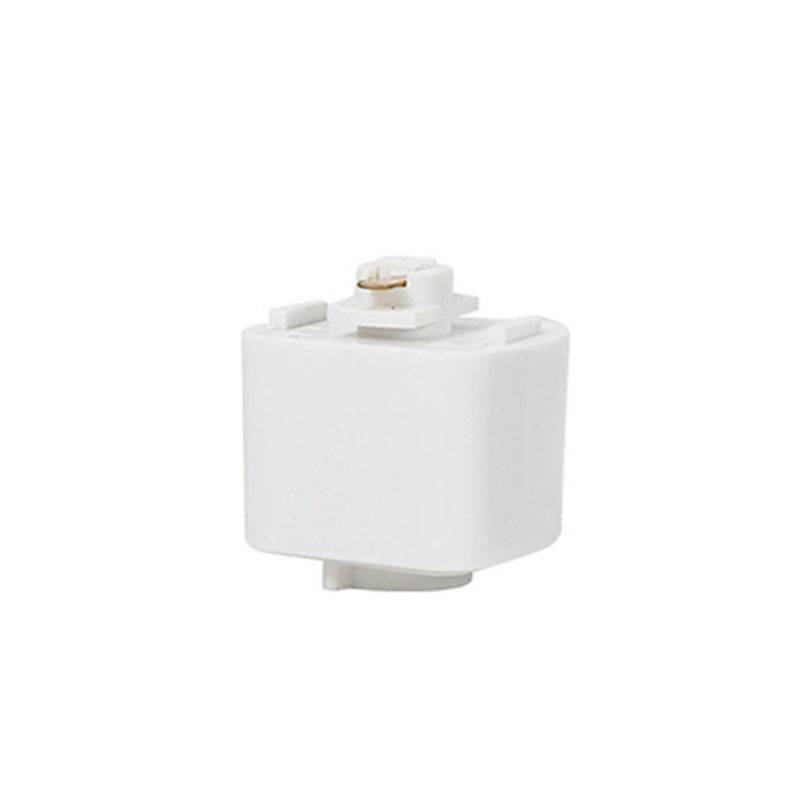 Adaptador para Trilho Eletrificado 2P Nordecor Branco 30x30x30mm 6064