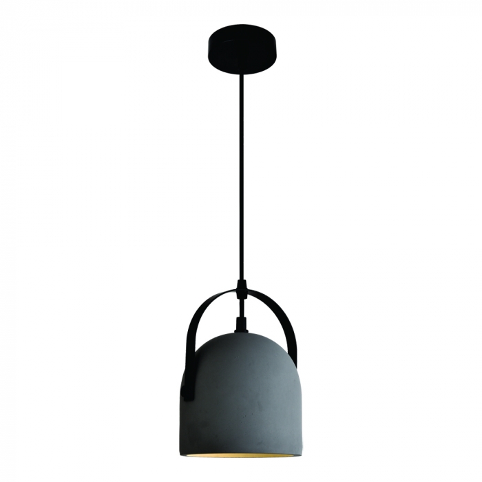 Pendente Sindora 1L E27 Metal e Concreto Ø155x220mm DCD02607