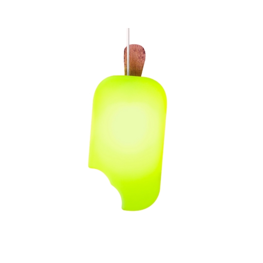 Pendente USARE Picolé Verde 1L E27 420x180x80mm