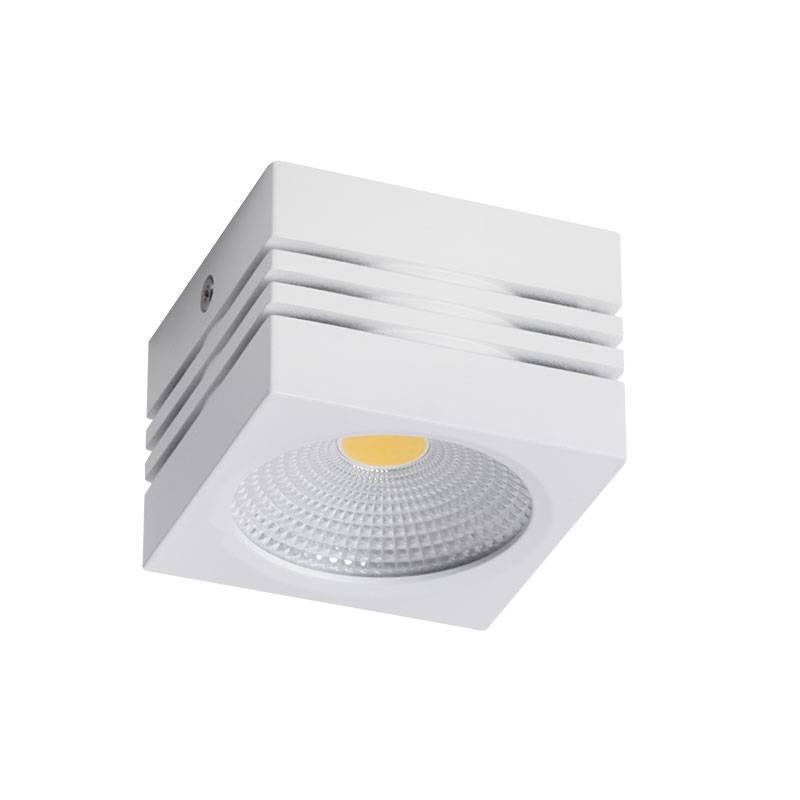 Spot Sobrepor Nordecor Viena 10 watts 3000K Branco 60x80x80mm 6142