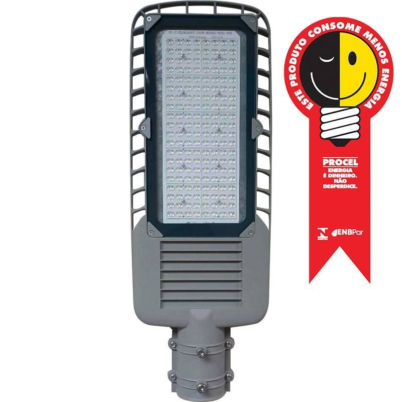 Luminária Publica para Poste Nordecor Galy 7P/Base 150 watts 5000K IP66 Bivolt 618x258x80mm 5065