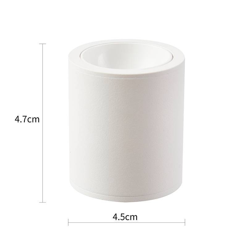 Mini Spot Sobrepor Nordecor Klor GR Redondo 5 watts 3000K 24° Branco Ø45x47mm Bivolt 6591