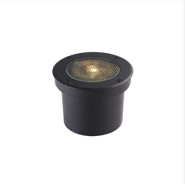 Embutido de Solo Nordecor Venna Of 15 watts 24° 3000K IP67 Preto Ø120x87mm 6423