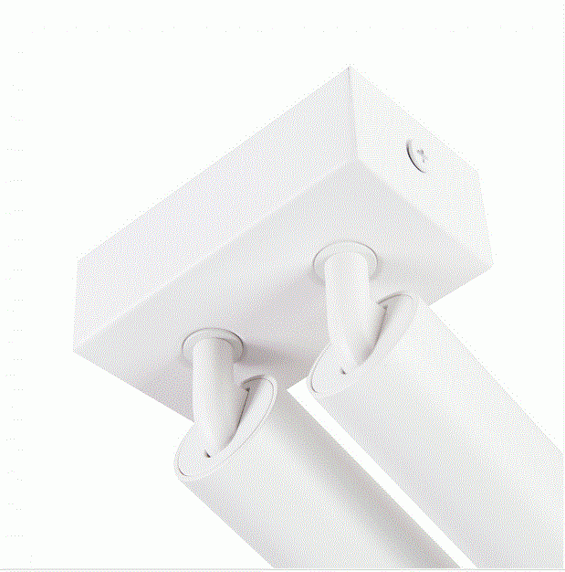 Spot Sobrepor Nordecor Kona Sof 6 watts 2700K 24° Branco Ø30x110mm IRC97 Bivolt 6585