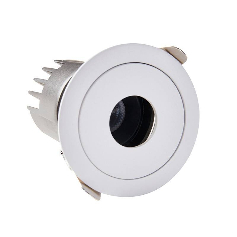 Embutido Nordecor Zaon 7 watts 2700K 24° Branco Ø65x80x55mm IRC97 Bivolt 6512
