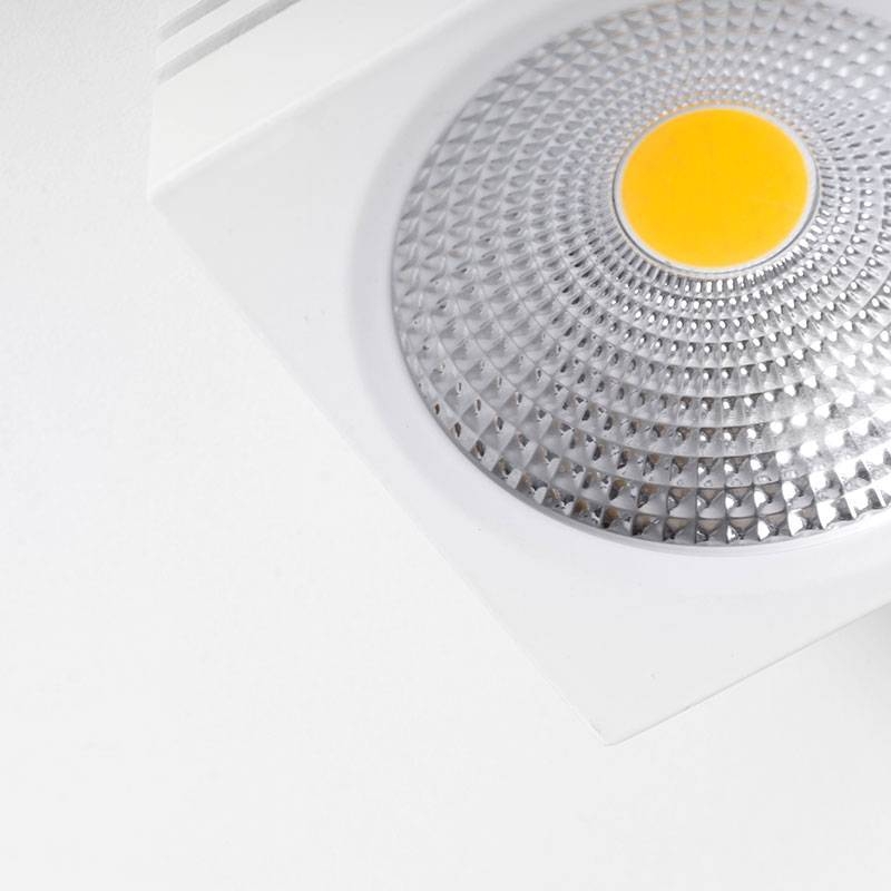 Spot Sobrepor Nordecor Viena 10 watts 3000K Branco 60x80x80mm 6142