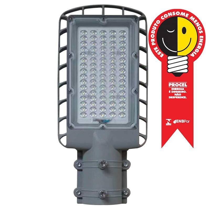 Luminária Publica para Poste Nordecor Galy 7P/Base 30 watts 5000K IP66 Bivolt 343x155x85mm 5061