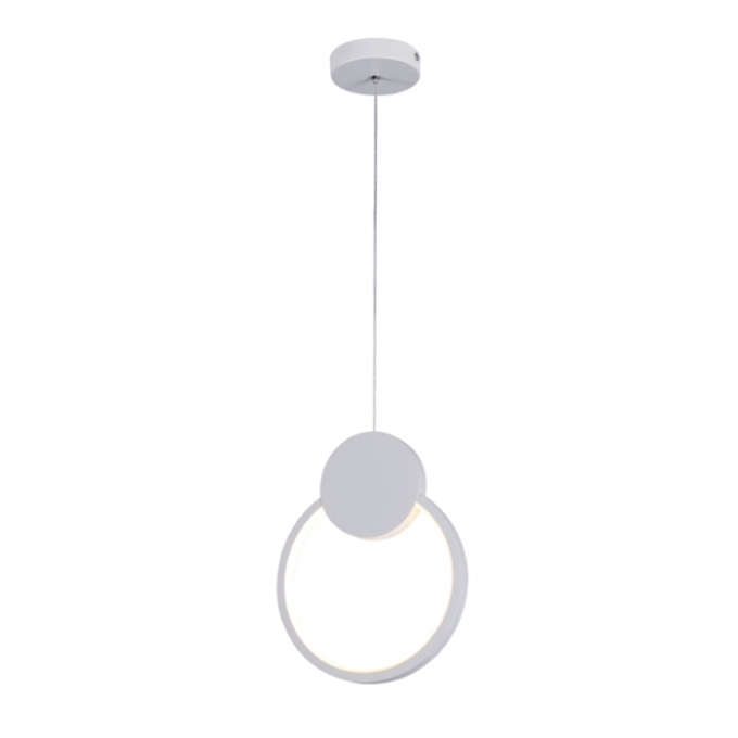 Pendente Sindora 12 watts 3000K Metal Branco e Silicone 260x200mm DCD03097

