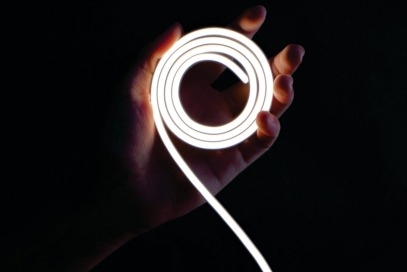 MiniNeon Flex Alpertone 6x6mm 4000K 8w/mt 12V 240 leds/mt IP65 (Rolo 25 metros) 011198