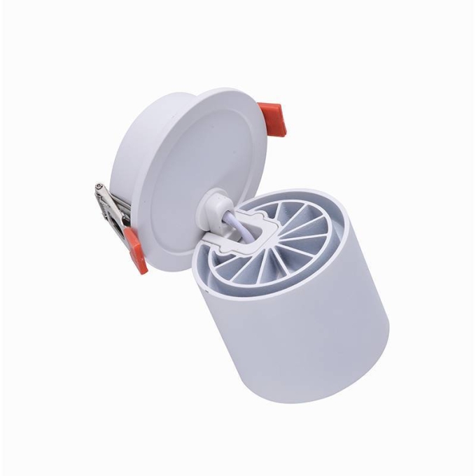 Spot Embutir Nordecor Alny 10 watts 36° IP20 3000K Branco Bivolt Ø70x60mm 6383