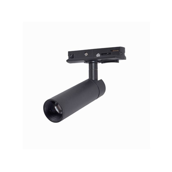 Spot para Trilho Nordecor Blet Preto 5 watts 3000K 24° Ø30x100mm 6396