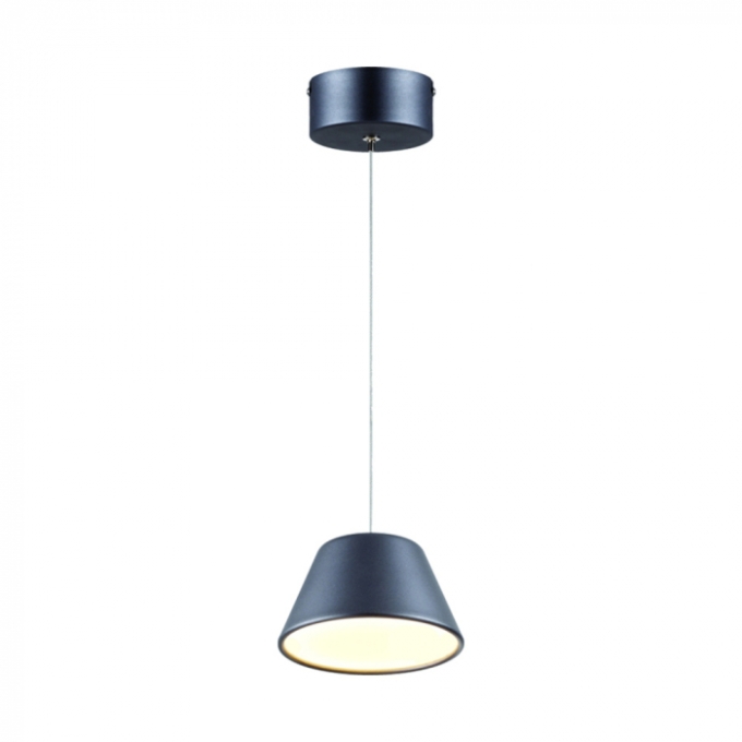 Pendente Sindora 9 watts 3000K Metal Cinza e Acrílico Ø160x100mm DCD01829