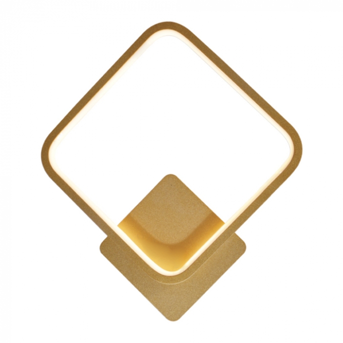 Arandela Sindora 17 watts 3000K Metal Dourado e Silicone 280x320mm DCB03089

