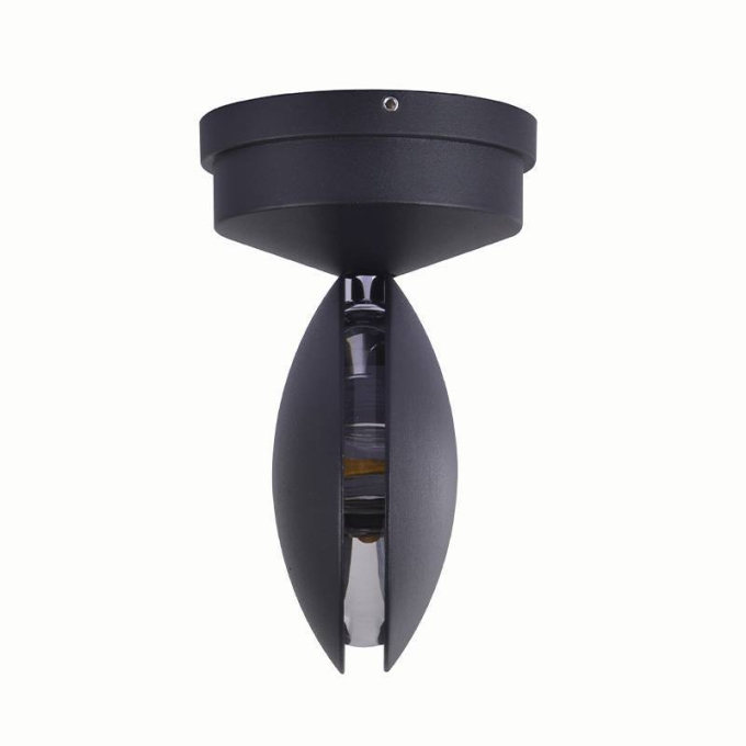 Spot Sobrepor Nordecor Auster 10° 6 watts 3000K Preto Ø95x155mm 6430