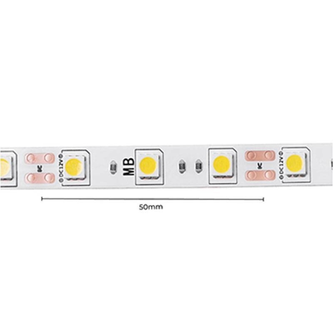 Fita LED Nordecor 5,4/mt 60 leds IP20 8mm 12V 4000K (Rolo 5 metros) 7003