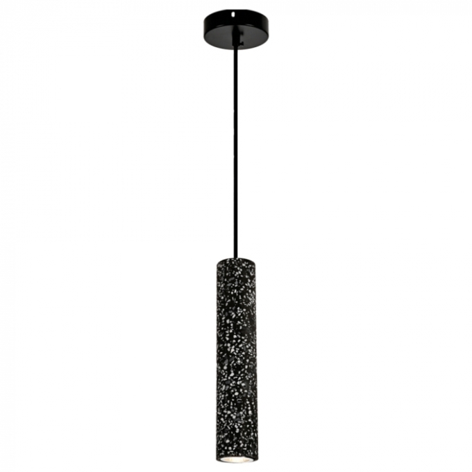 Pendente Sindora 5 watts 3000K Metal e Concreto Preto Ø60x300mm DCD04077