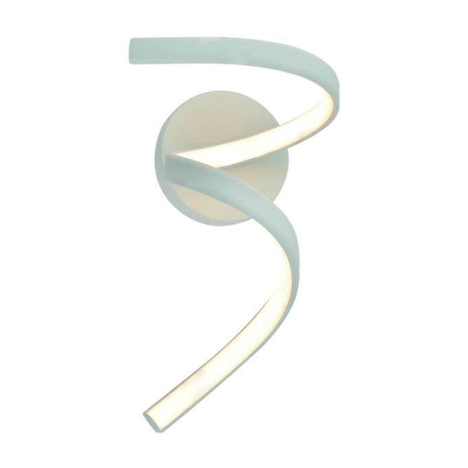 Arandela Sindora 15 watts 3000K Metal Branco Silicone 250x160mm DCB03240

