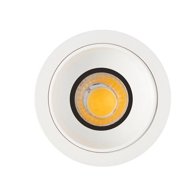Mini Spot Sobrepor Nordecor Klor GR Redondo 5 watts 3000K 24° Branco Ø45x47mm Bivolt 6591