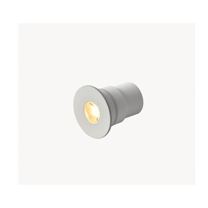 Embutido de Solo Nordecor Sisa 2 watts 12V 36° IP67 3000K Branco Ø44x45mm 6393
