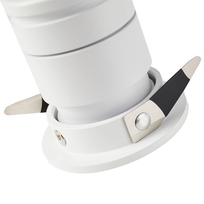 Embutido Nordecor Lun 5 watts 2700K 24° Branco Ø52x50x45mm IRC90 Bivolt 6504