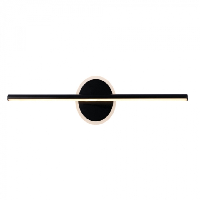 Arandela Sindora 15 watts 3000K Metal Preto e Silicone 140x600mm QB05426
