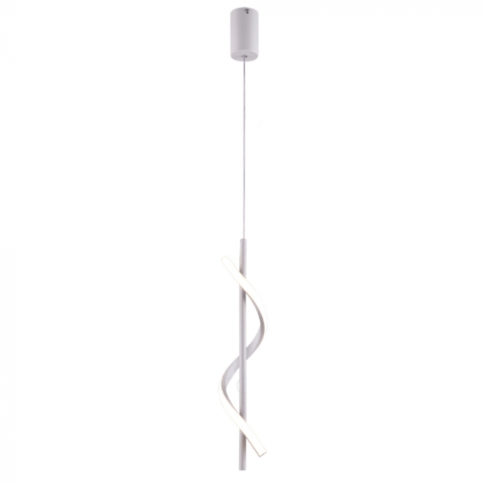 Pendente Sindora 10 watts 3000K Metal Branco e Silicone 400x120x120mm QD05305

