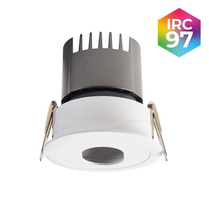 Embutido Nordecor Mayn 10 watts 2700K 24° Branco Ø85x85x75mm IRC97 Bivolt 6510