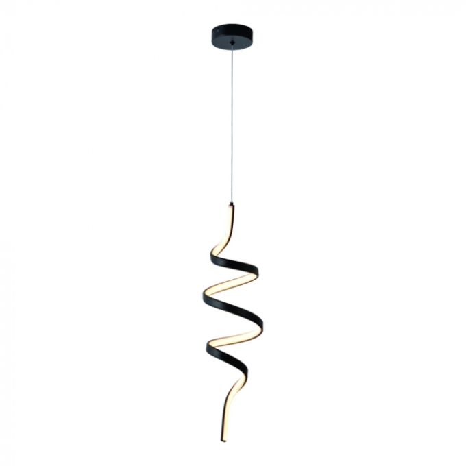 Pendente Sindora 29 watts 3000K Metal Preto e Silicone Ø160x550mm DCB03236

