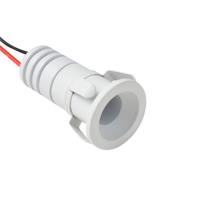 Embutido Nordecor Noa 1 watts 2700K 38° Branco Ø22x40x18mm IRC90 Bivolt 6498