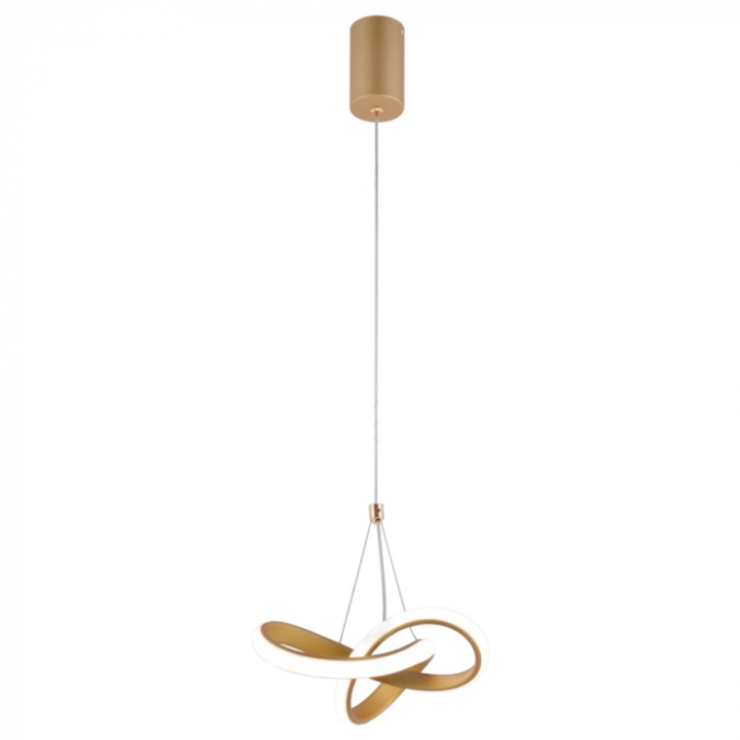 Pendente Sindora 20 watts 3000K Metal Dourado e Silicone 200x180mm DCD03217
