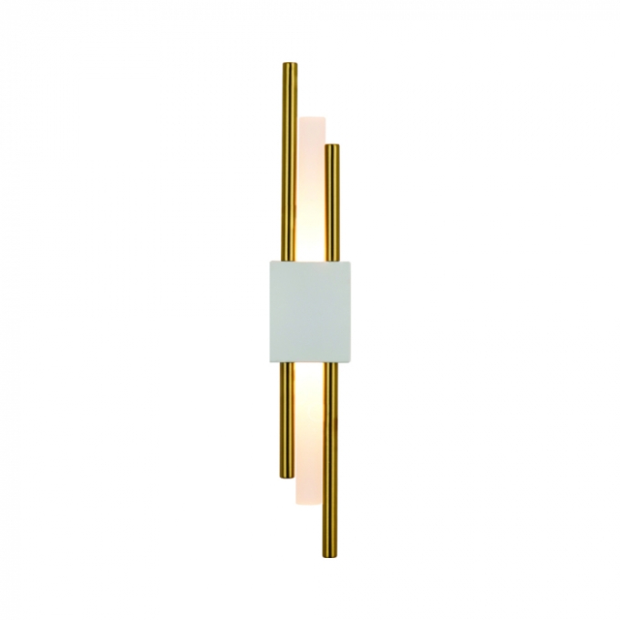 Arandela Sindora 6 watts 3000K Metal Dourado e Acrílico 80x490mm DCB02886

